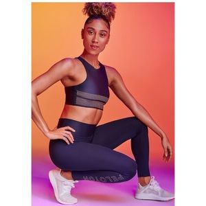 Peloton multi stripe leggings